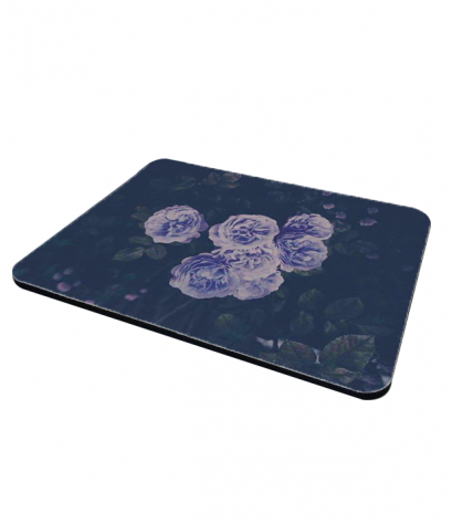 แผ่นรองเมาส์ พิมพ์รูป Floral Mouse Pad